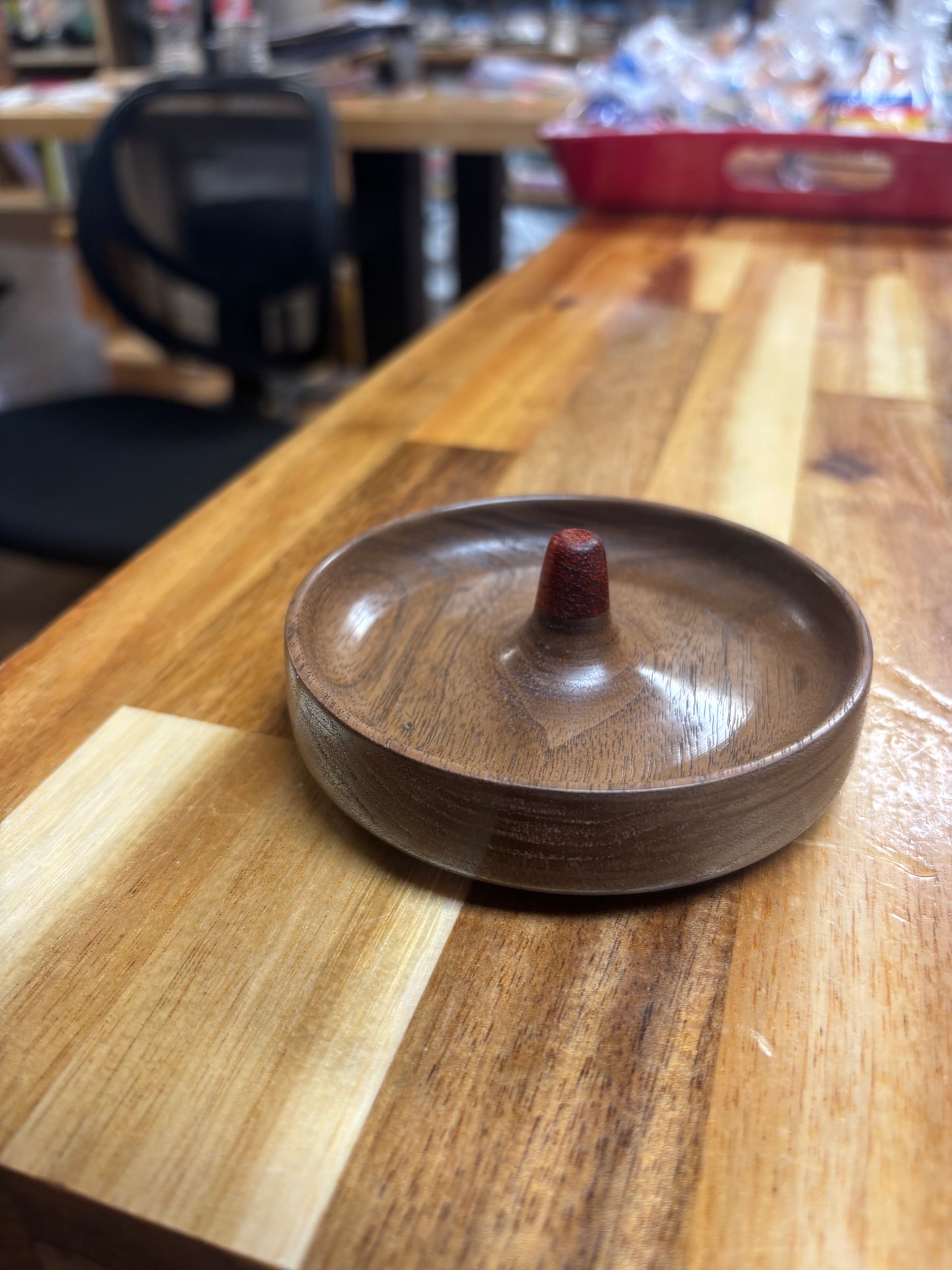Wood bowl ring
