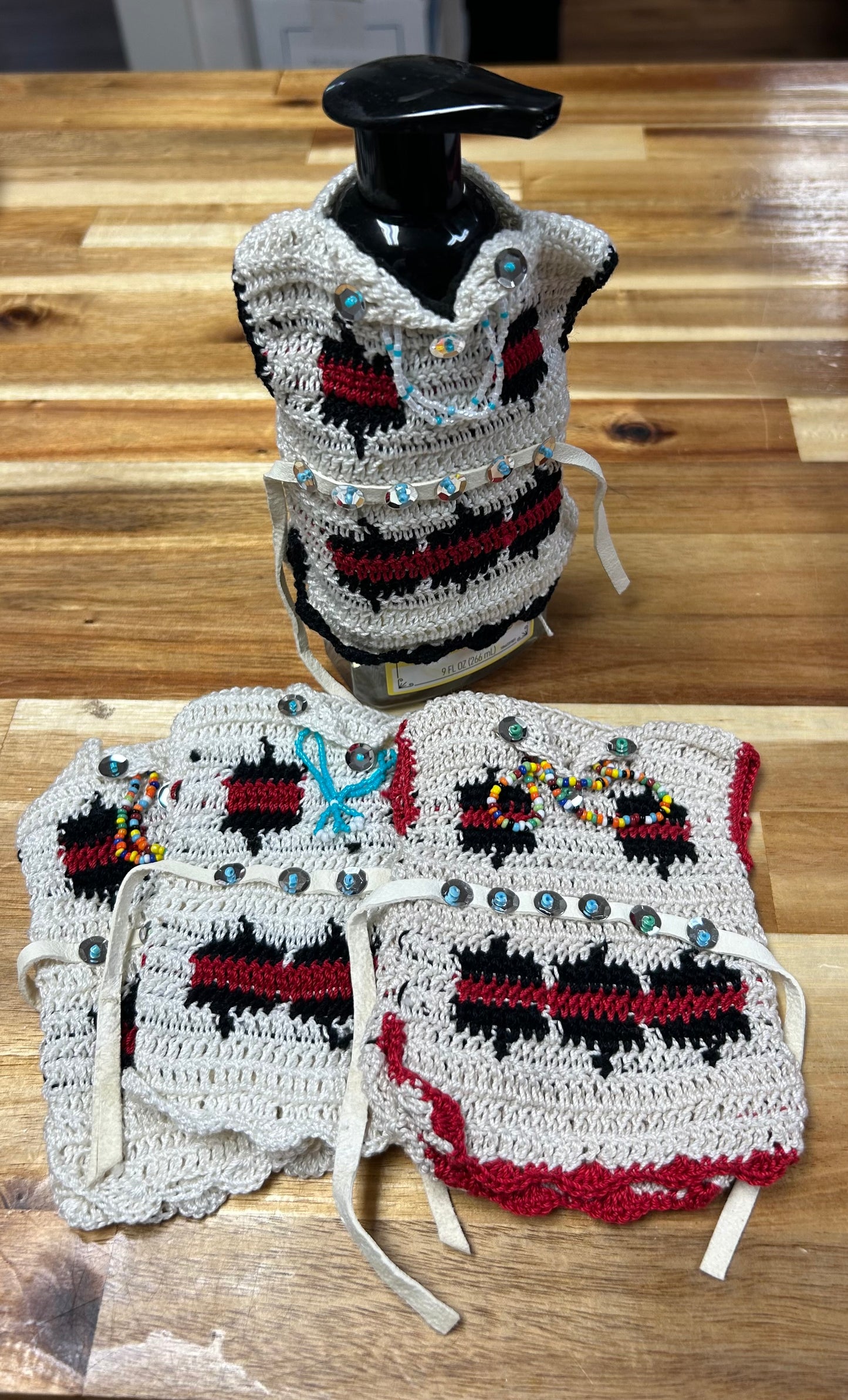 Crochet soap cover/RG10