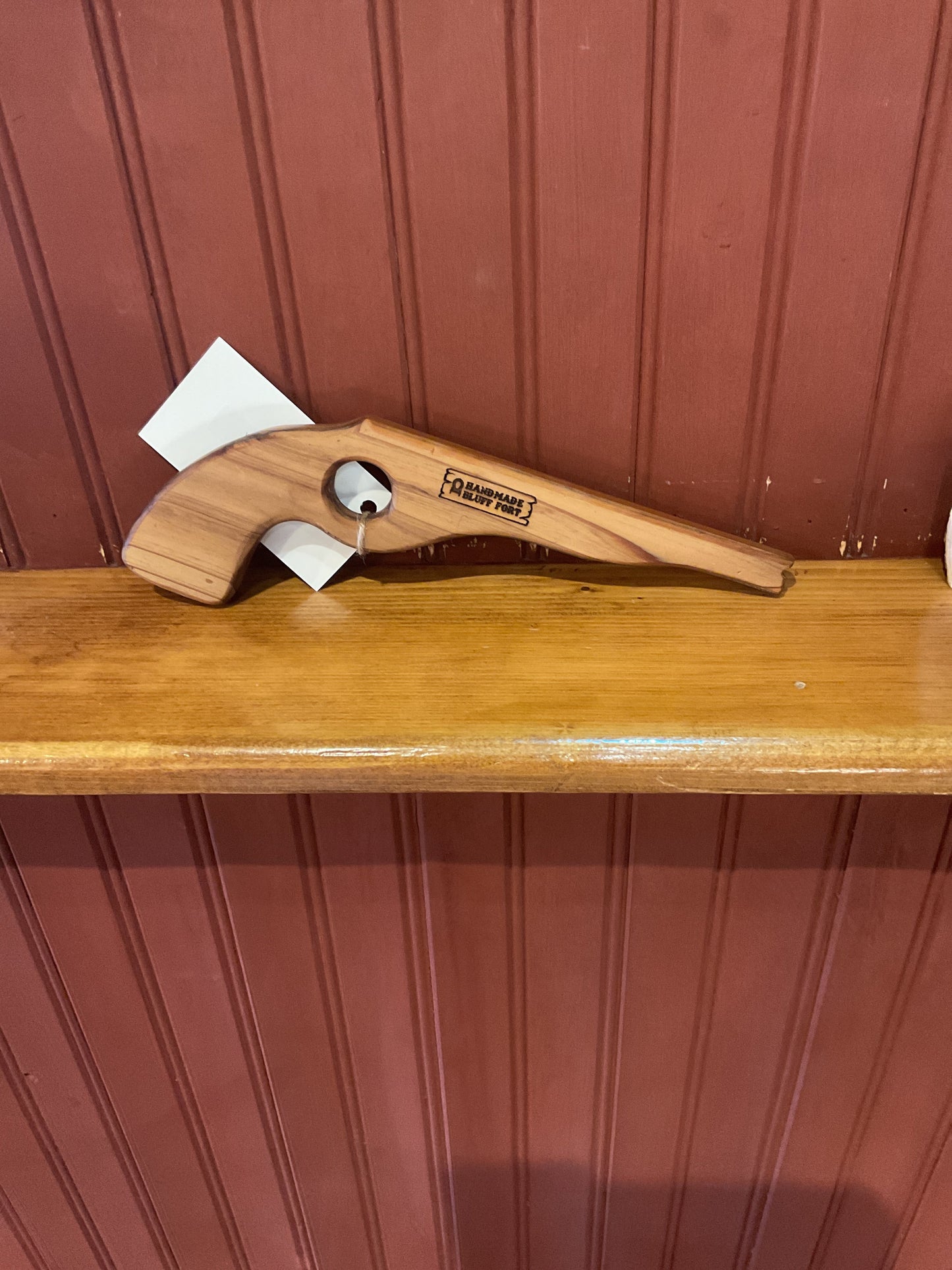 Wooden pistol