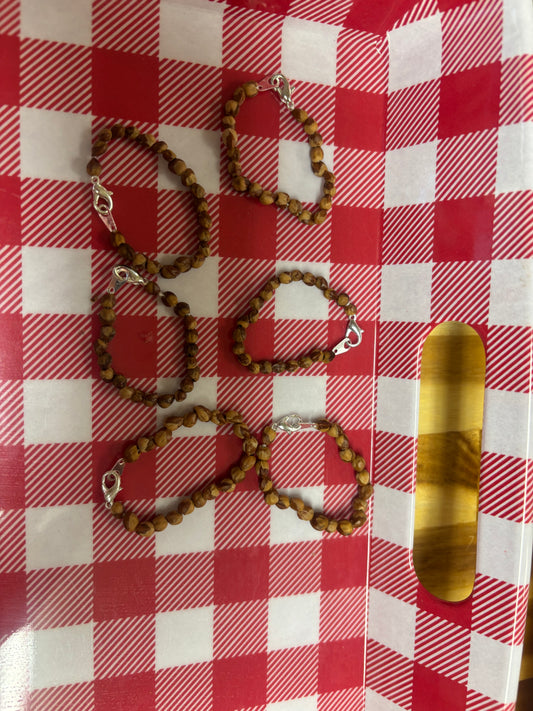 baby cedar bead bracelet/AL