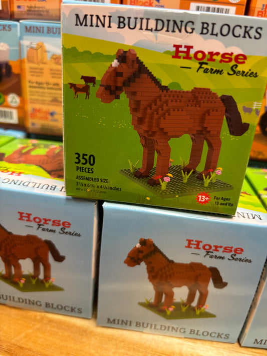 Mini building block horse IPG/6'5