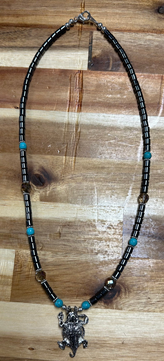 Horned Toad Necklace/10