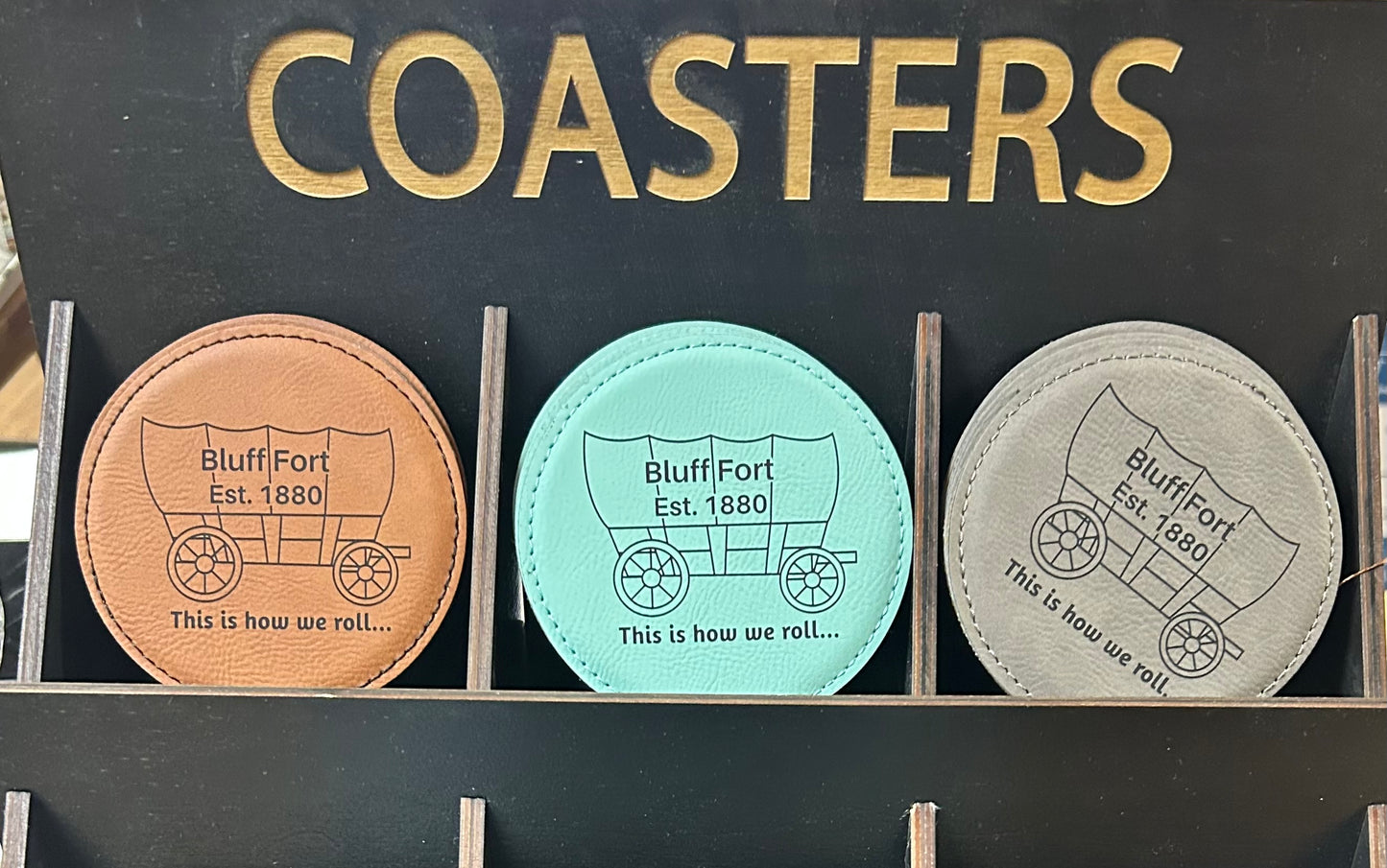 Leather Coasters/Tangico